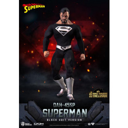 DC Comics Dynamic 8ction Heroes akčná figúrka 1/9 Superman Black Suit 20 cm